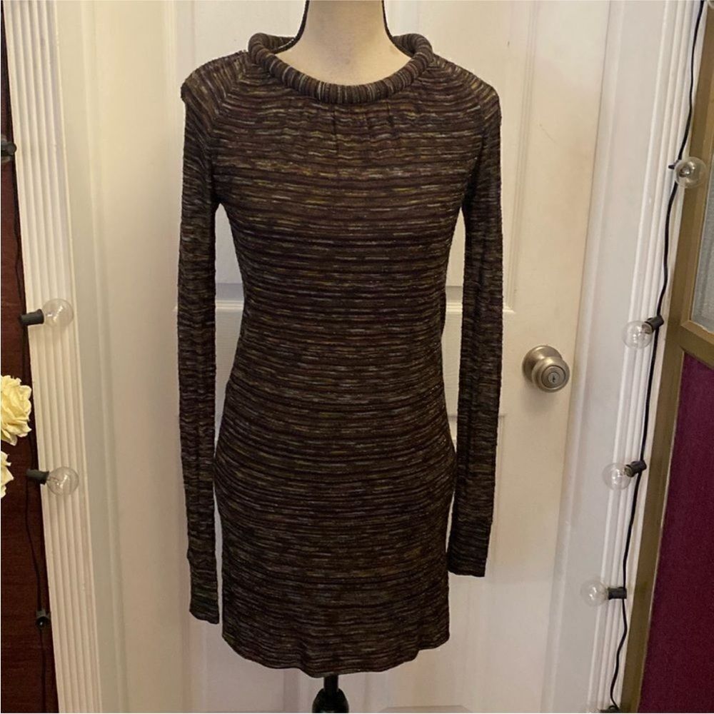 Missoni Multicolor Long Sleeve Dress, US4